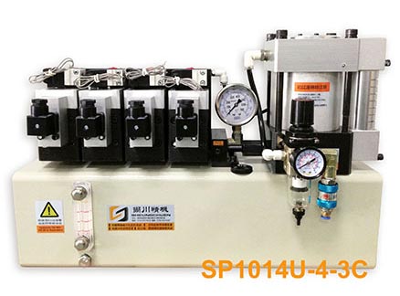 Pneumatic Pump Assembly-SP1014U-4-3CD Front