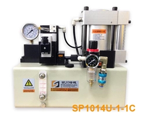 Pneumatic Pump Assembly-SP1014U-1-C Front Diagram